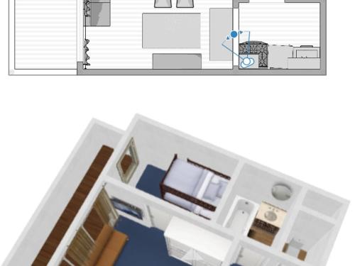 Studio Val-d'Isère, 1 pièce, 4 personnes - FR-1-694-66