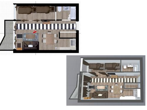 Studio Val-d'Isère, 1 pièce, 5 personnes - FR-1-694-146