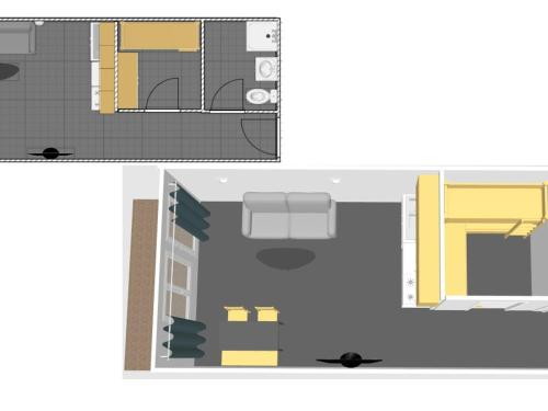 Studio Val-d'Isère, 2 pièces, 4 personnes - FR-1-694-173
