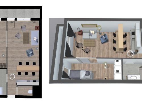 Studio Val-d'Isère, 2 pièces, 5 personnes - FR-1-694-144