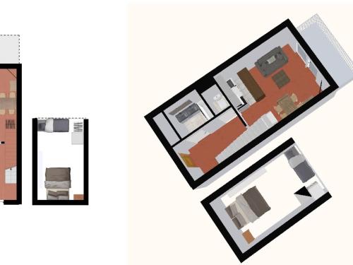 Studio Val-d'Isère, 2 pièces, 5 personnes - FR-1-694-166