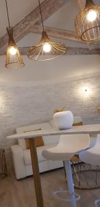 Studio villa château Currault