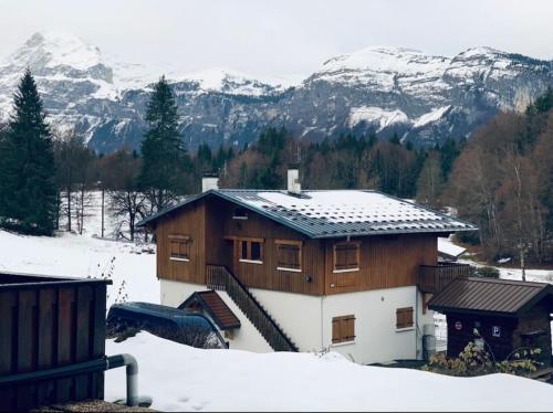 Studio vu montagne Carroz