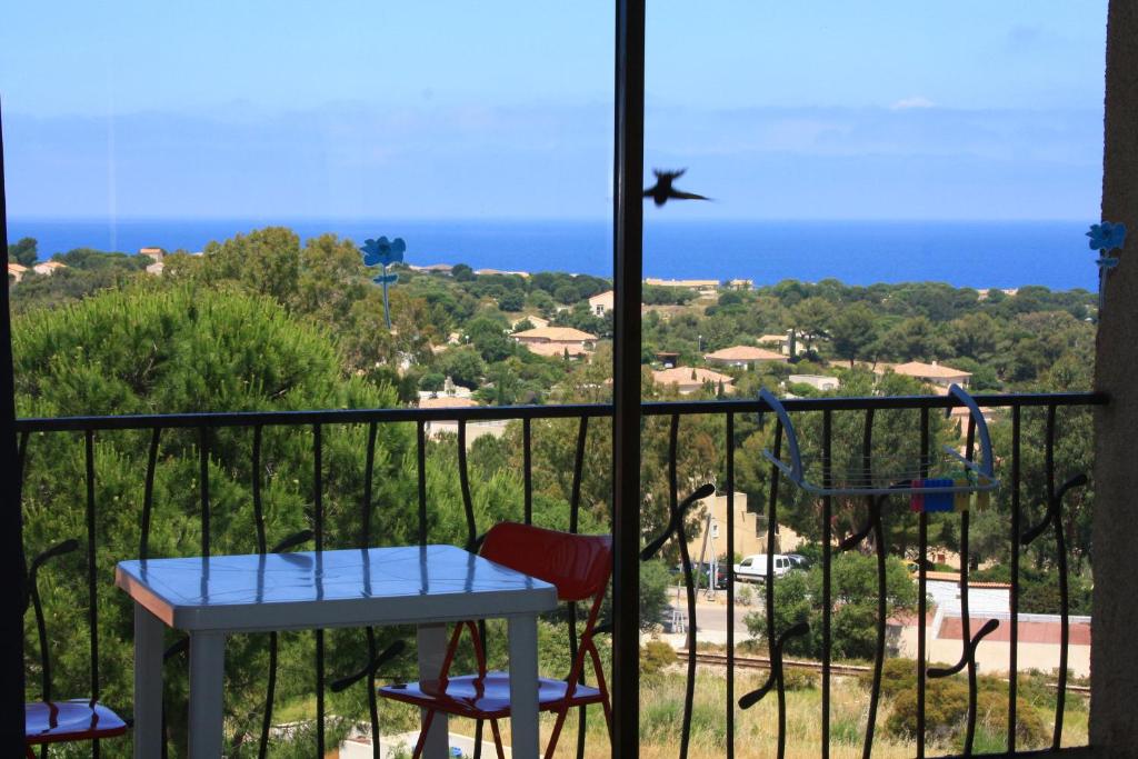 Studio vue mer au 1 etage Maza Corta, 20260 Lumio