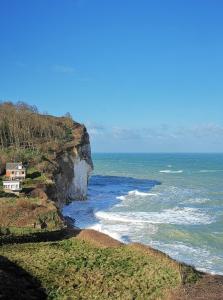 Appartement Studio vue mer L échappée normande 880 Rue du Château 76540 Saint-Pierre-en-Port Normandie