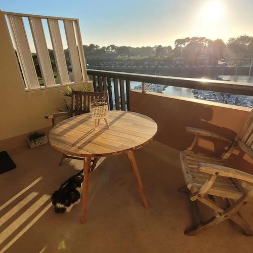 Studio vue port à Capbreton