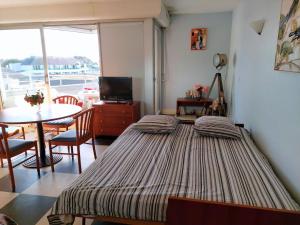 Studio with partial sea views in the popular seaside resort of Benodet
