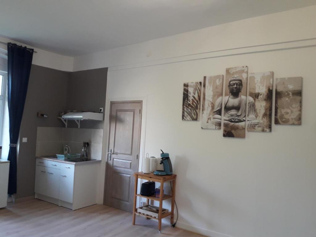 Appartement Studio Zen sous sol droit 13 Rue de la Porte Neuve 62200 Boulogne-sur-Mer