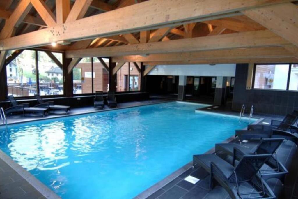 Appartement Stunning Alpine apt: pool-spa-gym-telecabine B13 Route du Tacul 74660 Vallorcine