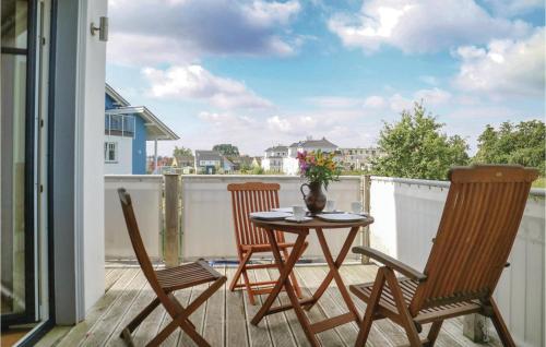 Stunning apartment in Brgerende with 1 Bedrooms and WiFi