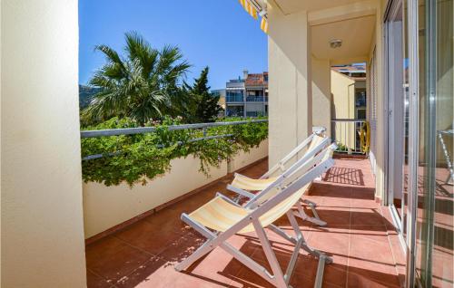 Stunning apartment in Calvi with 2 Bedrooms and WiFi
