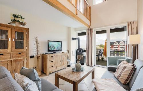 Stunning apartment in Rechlin with 2 Bedrooms, Sauna and WiFi
