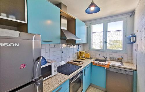 Stunning apartment in Saint Hilaire de Riez with 1 Bedrooms