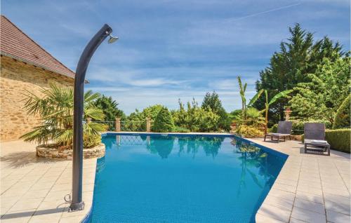 Stunning apartment in Terrasson with 1 Bedrooms, WiFi and Outdoor swimming pool