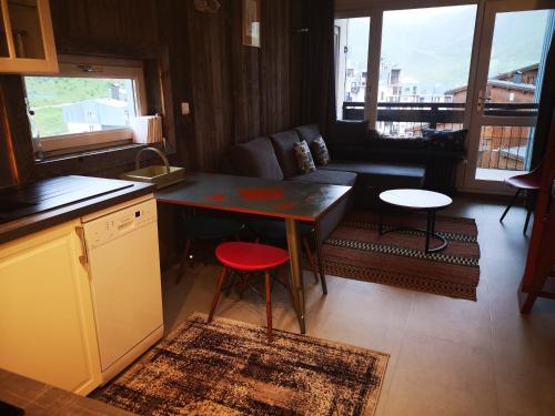 Stunning view crossing apartment - 1 bedroom + mezzanine - 5pax - Tignes Val Claret