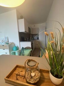 Stylische Ferienwohnung TOP LAGE am Hafen, Strand und Meer
