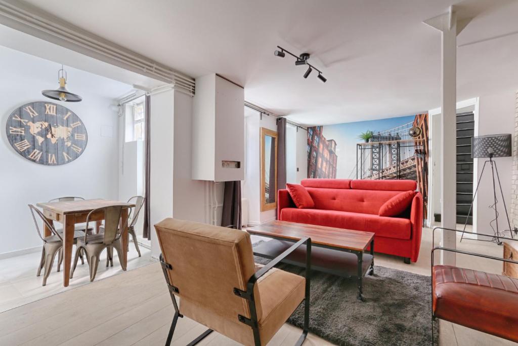 Appartement Stylish Duplex 4P - Bastille/Gare de Lyon 243 Rue de Bercy 75012 Paris