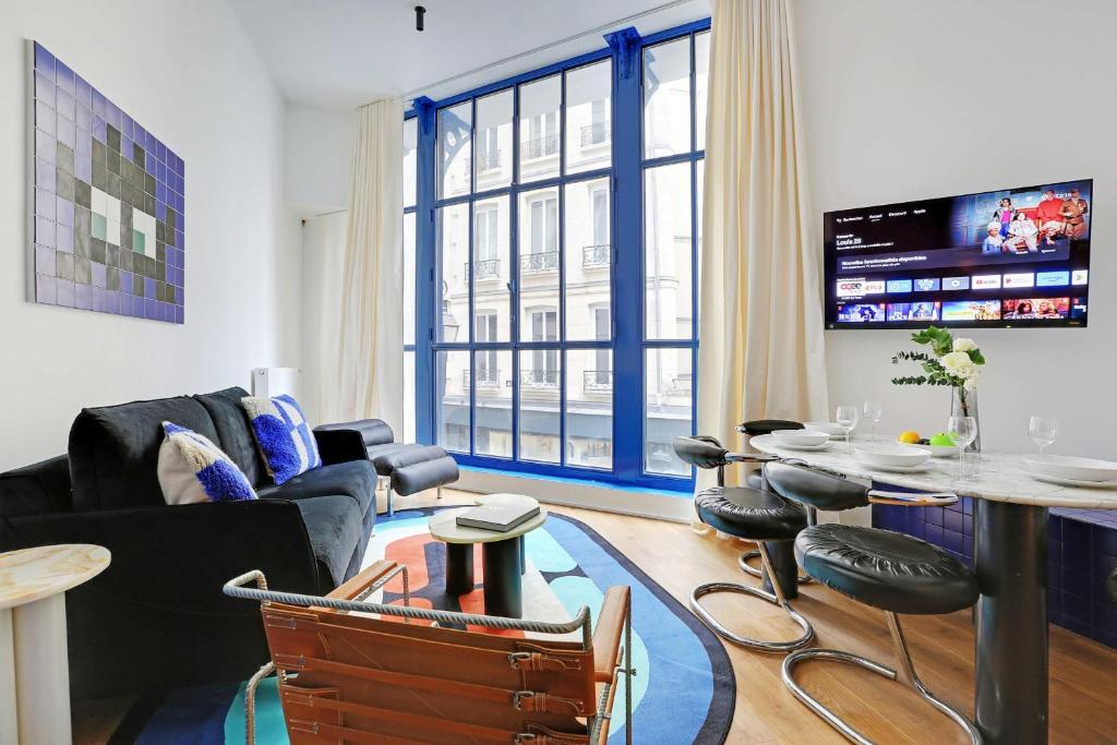 Appartement Stylish parisian Loft 1BR6P - Sentier City Center 43 rue des petits carreaux 75002 Paris