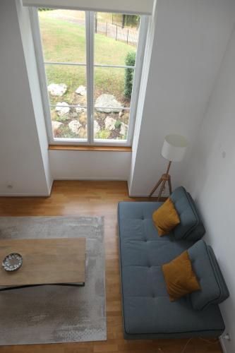 Sublime loft dans château à 200 m Douane Suisse