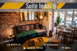 Appartement SUITE INDUS - JARDIN, NETFLIX et PARKING - Le Manoir aux Pommes Rez de chaussée, à gauche 45 Rue de Bernay 14290 Orbec-en-Auge Normandie