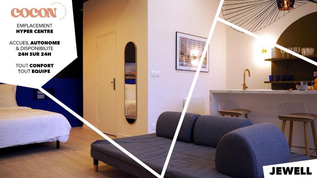 Suite Jewell 2 Rue Claudius Collonge, 69002 Lyon