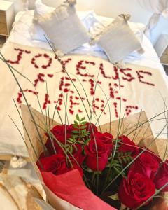 Suite La Boheme avec jacuzzi vu sur Pic Saint Loup