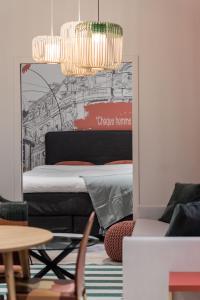 SUITE SARTRE : au cœur de la Rive Gauche, neuf, design, 2/4 personnes