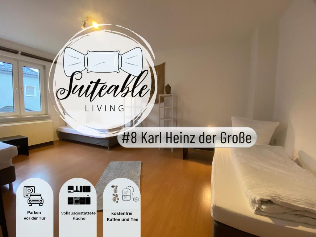 Appartement Suiteable Living - #8 Karl Heinz der Große 12 Wusthoffstraße 45131 Essen