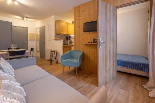 Sunny appartement centre ville vue Mont Blanc balcon 3 personnes