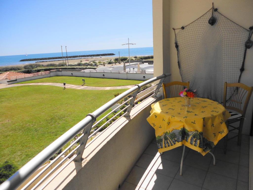 Appartement SUNSET Joli T2 vue mer piscine Rochelongue Cap d'Agde LE SUNSET - APT 323 C 34300 Le Cap d\'Agde