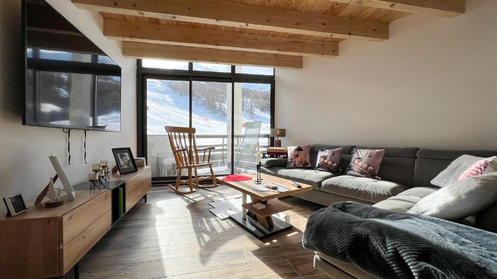 Appartement Super refuge de l'ecureuil Résidence L'Ourson - Super Sauze 04400 Enchastrayes
