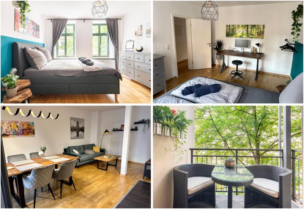 Appartement super Zentrale, gemütliche Wohnung mit Balkon 97 Ludwigstraße 04315 Leipzig