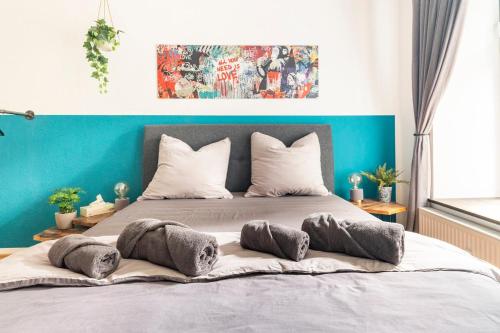 super Zentrale, gemütliche Wohnung mit Balkon