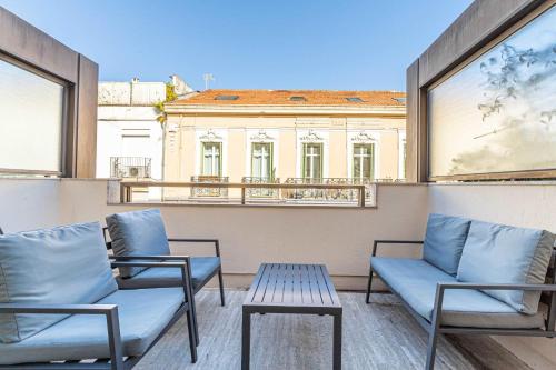 Superb 2 room apartment in the heart of Cannes 20m2 terrace