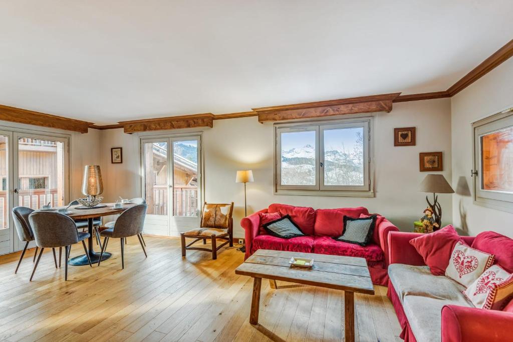 Superb and calm flat with balcony in Megève - Welkeys 124 allée des Cimes, 74120 Megève