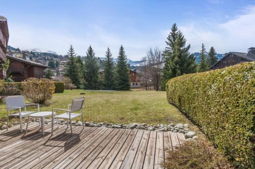 Superb apartment with a terrasse and a splendid view in Megève - Welkeys