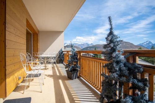 Superb apartment with balcony in the heart of Huez - Welkeys
