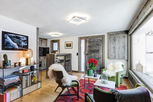 Superb flat 2 steps to the cable cars in Megève - Welkeys