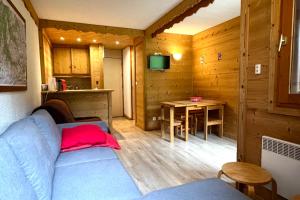 Superb studio terrace ski in Montchavin