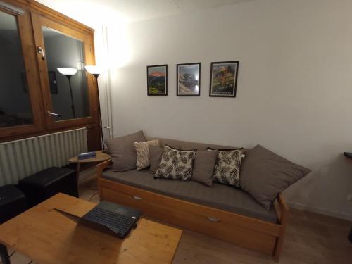 Superbe 3 pieces vue panoramique pied des pistes