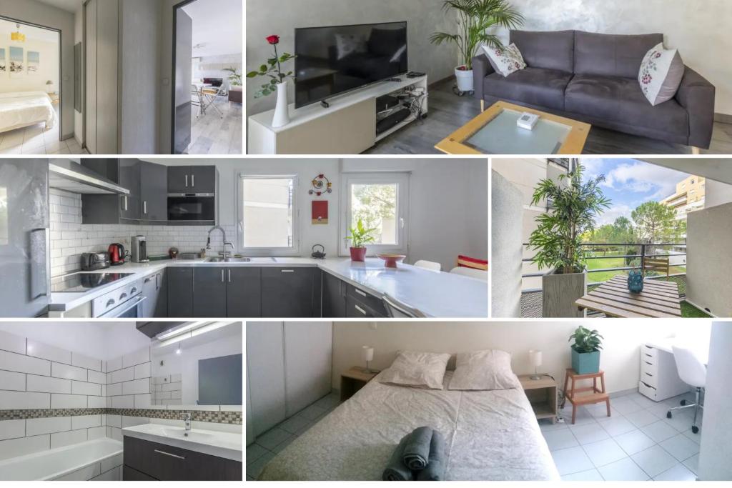 Superbe appartement à Richter, Port Marianne 130 Rue Messidor, 34000 Montpellier