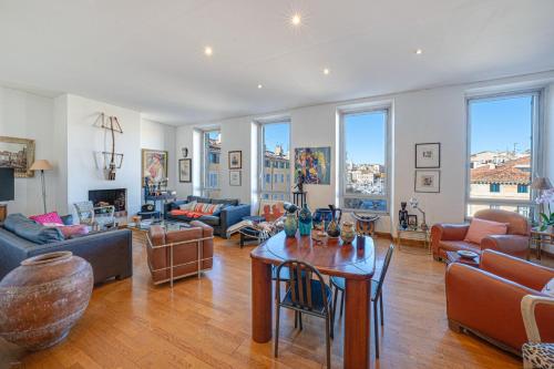 Superbe appartement atypique, vue sur le port