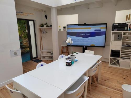 Superbe appartement avec espace de travail