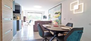 Superbe appartement avec piscine chauffée et parking privé - La Clé Chaumoise