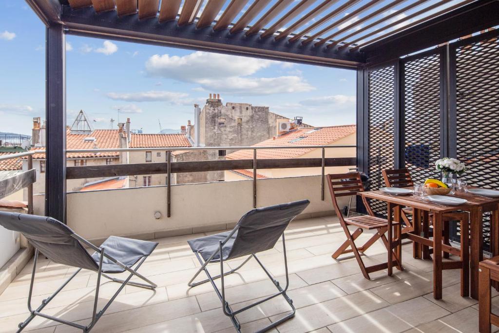 Appartement Superbe appartement avec une belle terrasse - Toulon - Welkeys 120 Rue Jean Jaurès 83000 Toulon