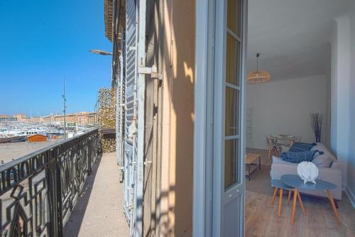 Superbe appartement balcon vu Vieux-Port Marseille