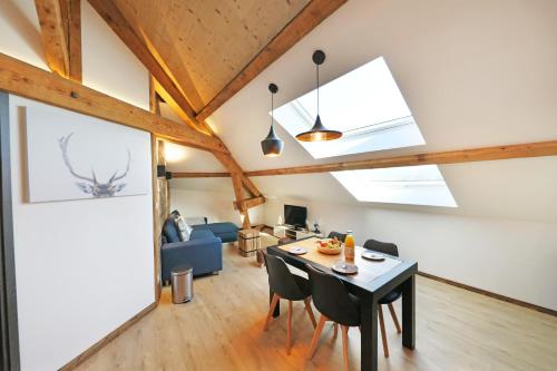 Superbe appartement, hypercentre au calme avec bain balnéo
