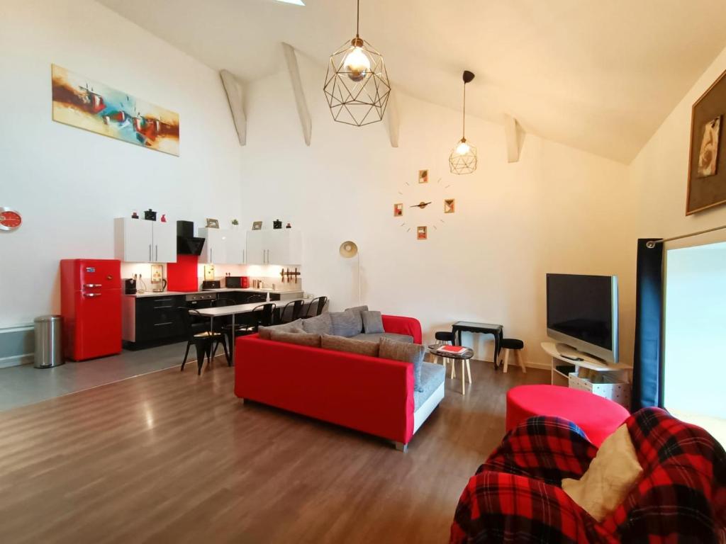 Appartement Superbe appartement type loft en duplex rue Buat 9 Rue du Général Edmond Buat 51000 Châlons-en-Champagne