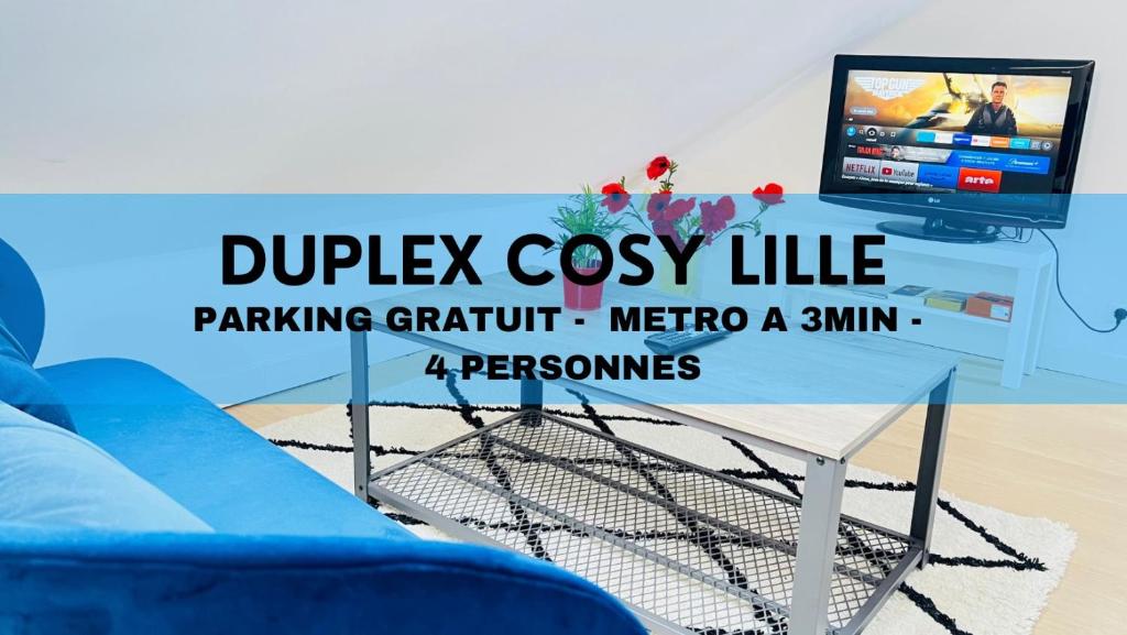 SUPERBE APPARTMENT EN DUPLEX - LILLE - PARKING GRATUIT 2 Rue Ambroise Paré, 59800 Lille