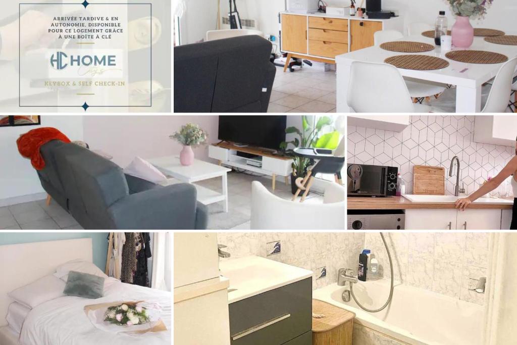 Superbe Appt lumineux, parking gratuit, WiFi 166 Rue Edmond Lautard, 34080 Montpellier
